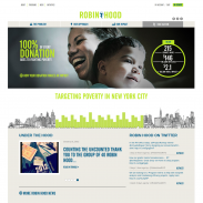Robin Hood Foundation website thumbnail